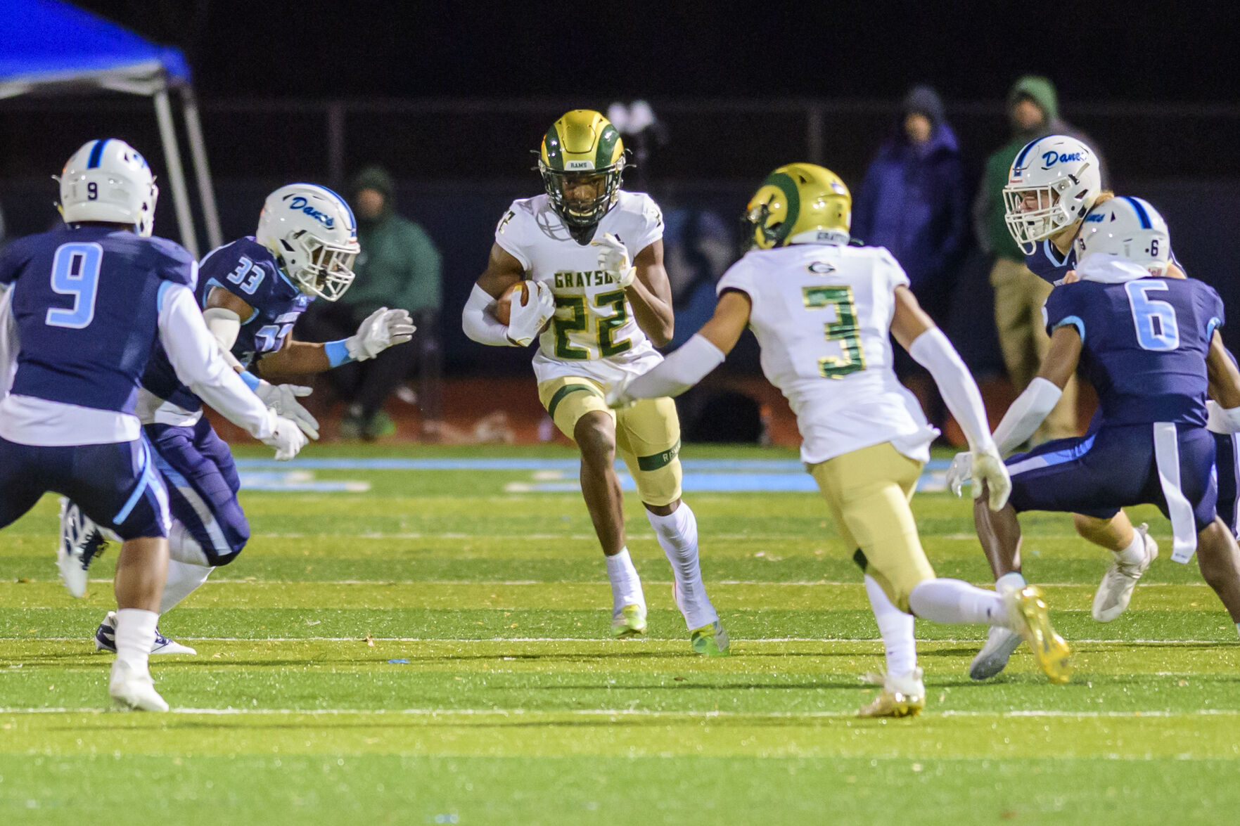Grayson Rams vs. Denmark Danes, Friday, November 19, 2021, in Alpharetta, GA